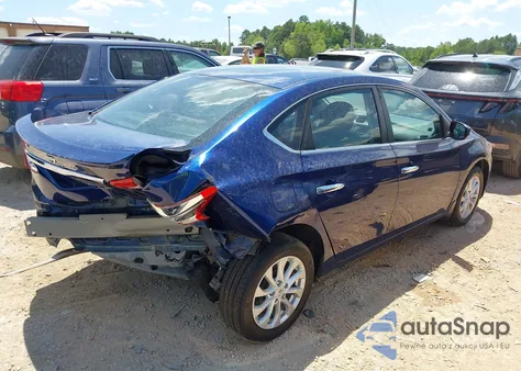 2017 Nissan Sentra S z USA, uszkodzony, nr VIN 3N1AB7AP2HY376187